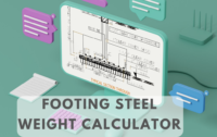 Footing STEEL WEIGHT CALCULATOR